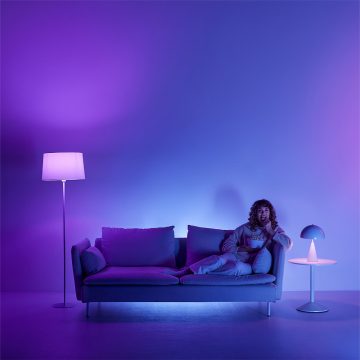 Control your mood in the WiZ app